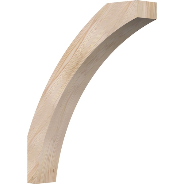 Ekena Millwork 5 1/2"W x 28"D x 34"H Thorton Smooth Knee Brace, Douglas Fir BRC06X28X34THR00SDF - main